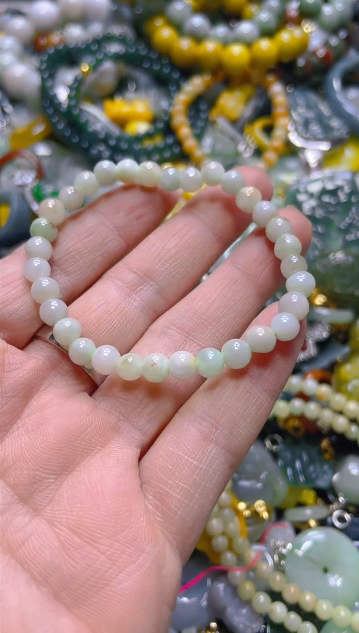 颈饰未镶嵌翡翠5mm