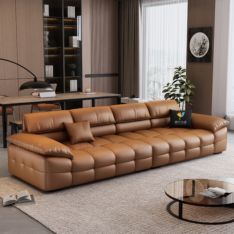 SOUTHLIFE/南方生活H528客厅家用头层牛皮沙发意式新款劳伦斯一