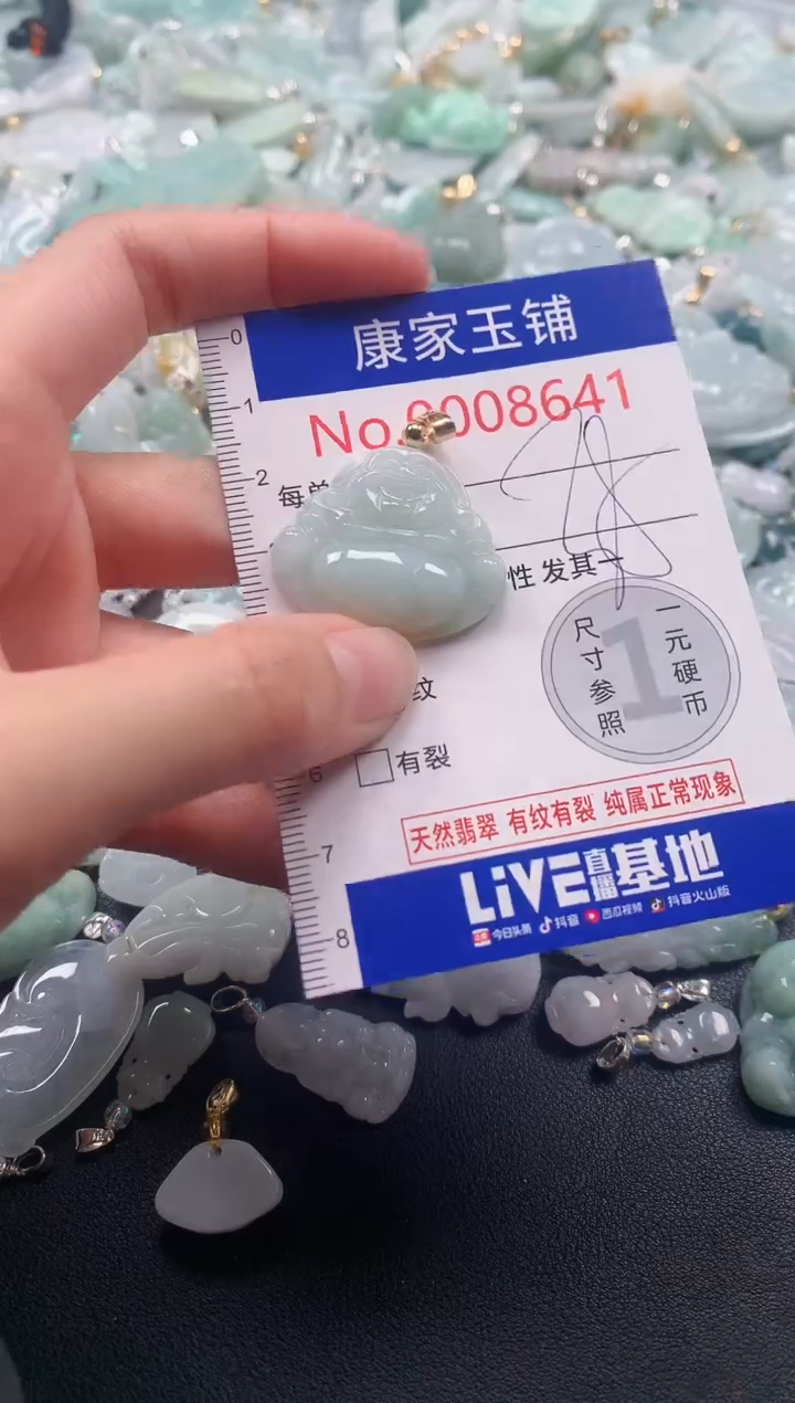 颈饰未镶嵌翡翠8641