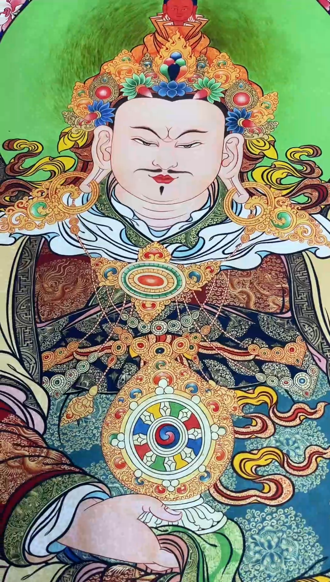 卷轴画精品挂饰 唐卡tk16025