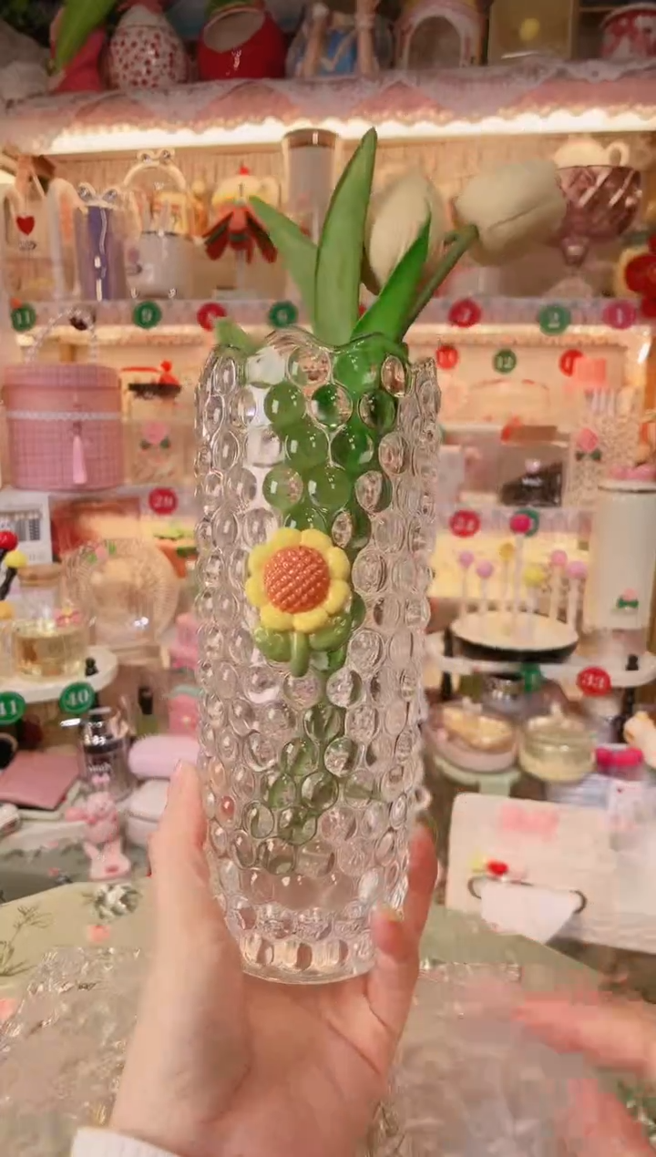 【闪购商品】摆件太阳花花瓶品质好，发货快，放心拍