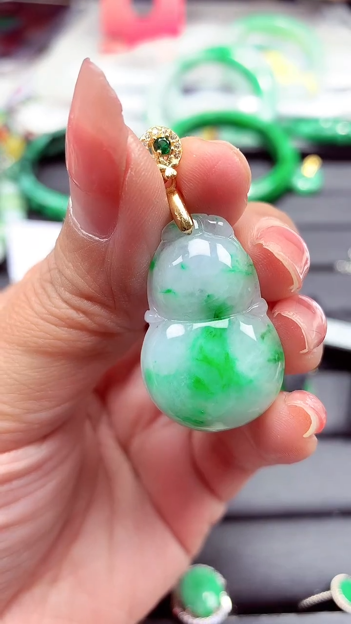 【闪购商品】翡翠颈饰银S925镶嵌颈饰