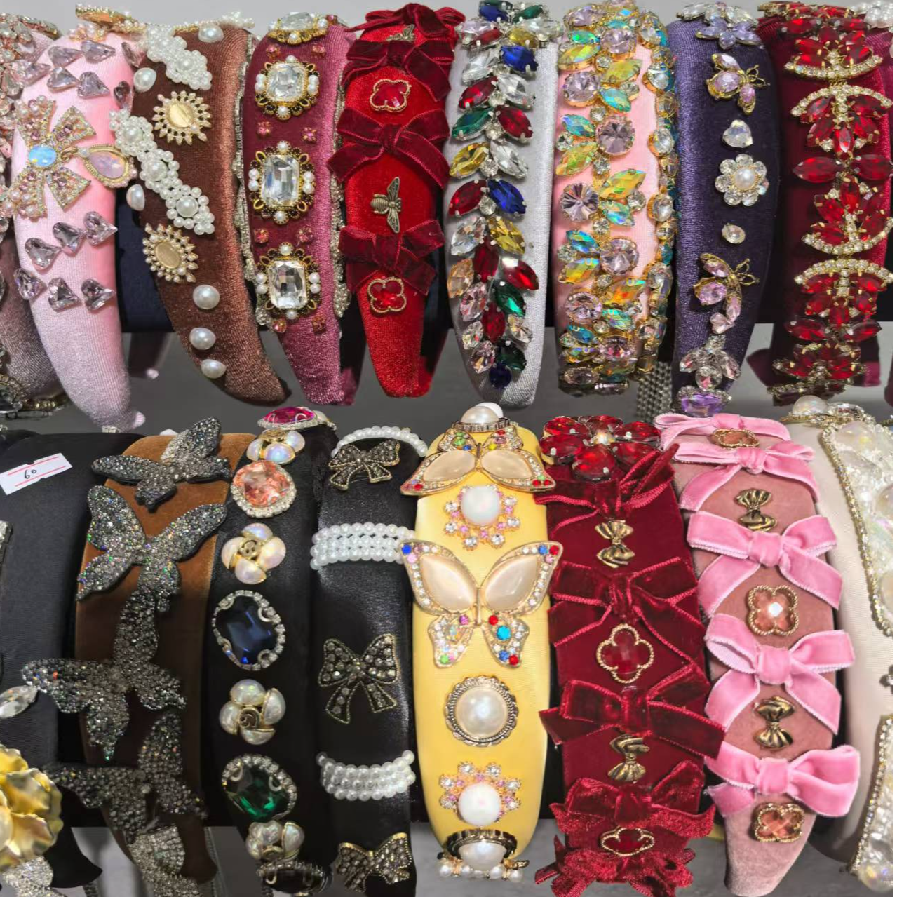 定制款发箍气质时尚复古重工发箍网红发饰