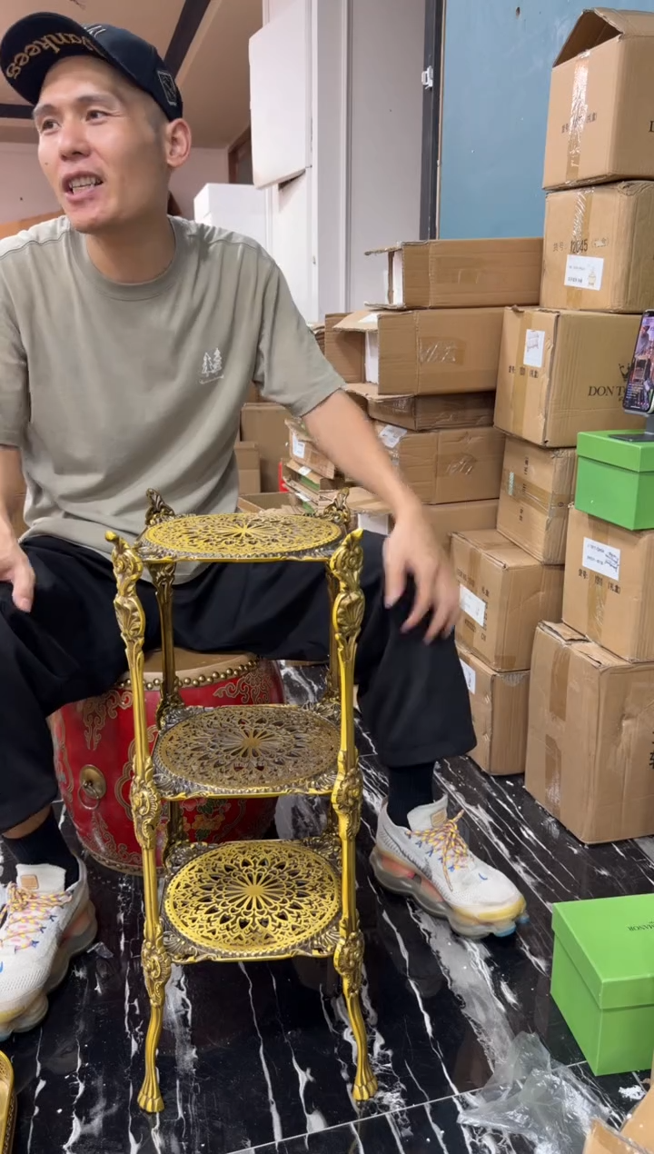 黄铜黛姿家居装饰品摆件  