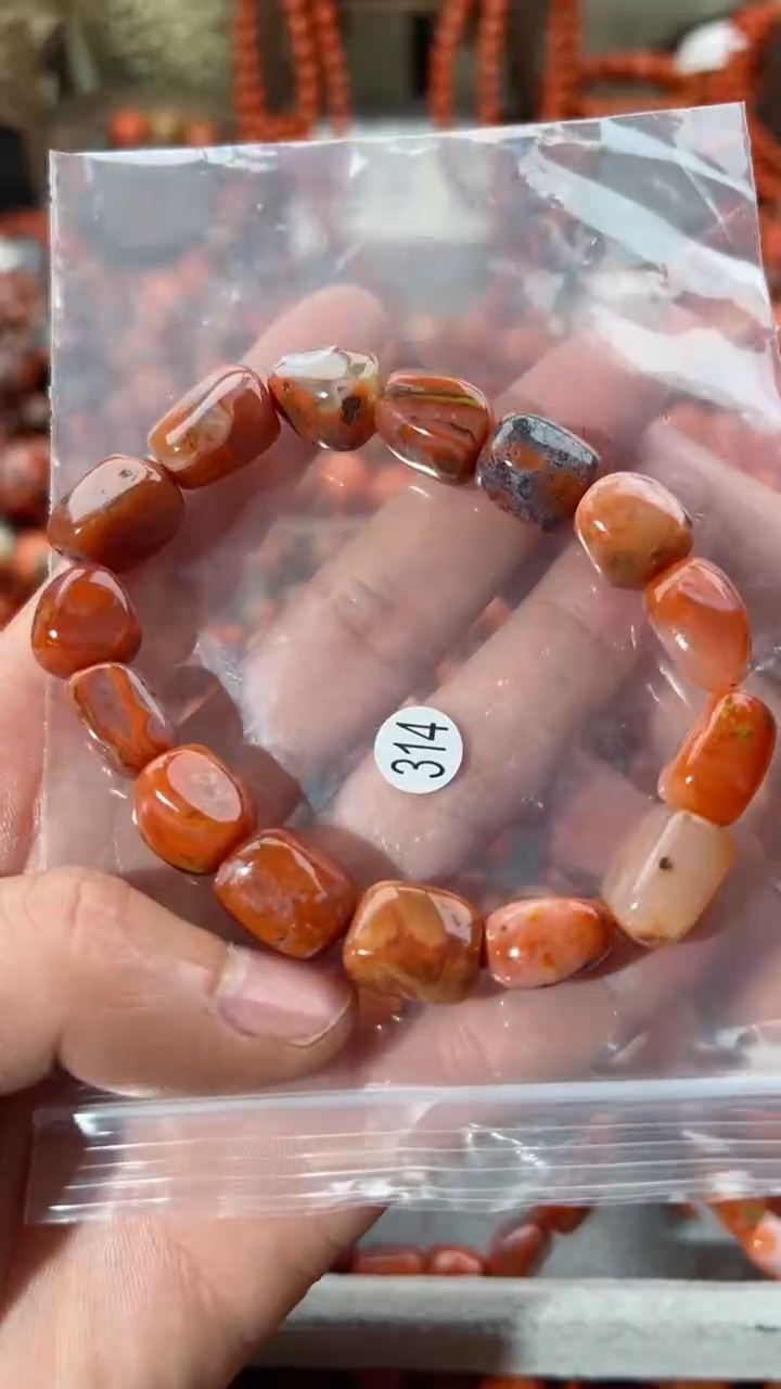 【闪购商品】南红玛瑙未镶嵌手串10