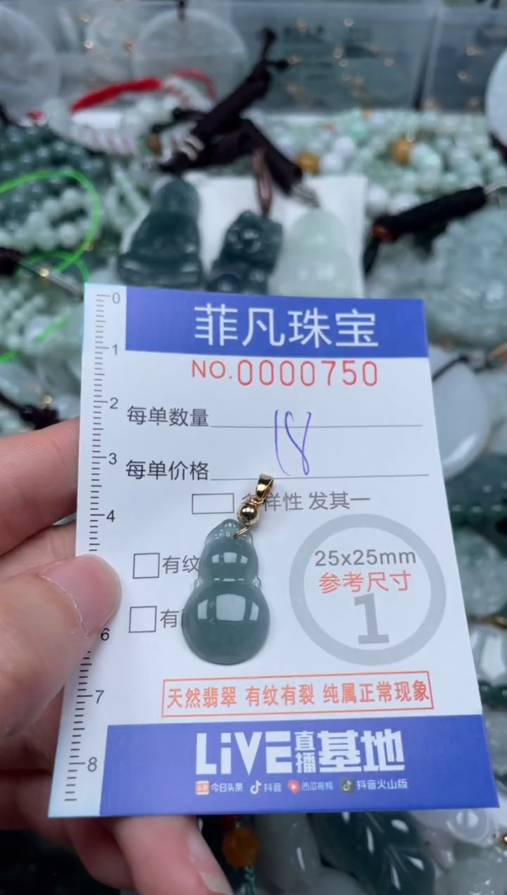 【闪购商品】翡翠颈饰未镶嵌00..0750