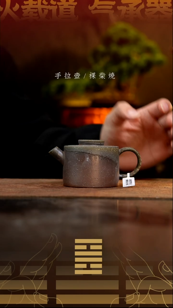 夸烧柴烧擎天壶253