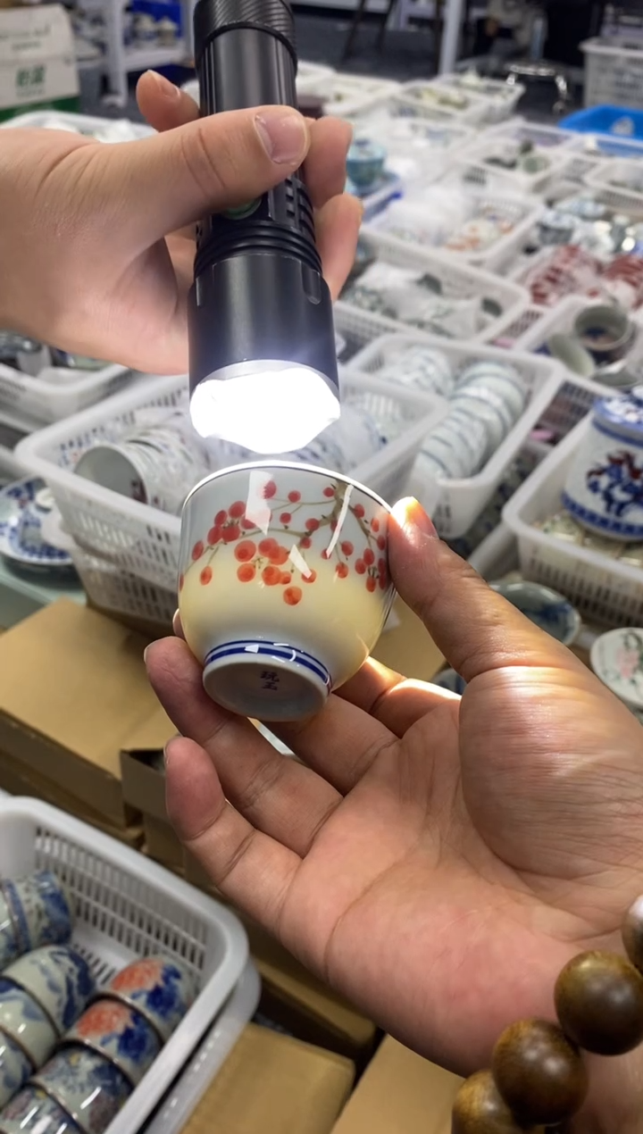 摆件陶景德陶瓷茶具容量约50