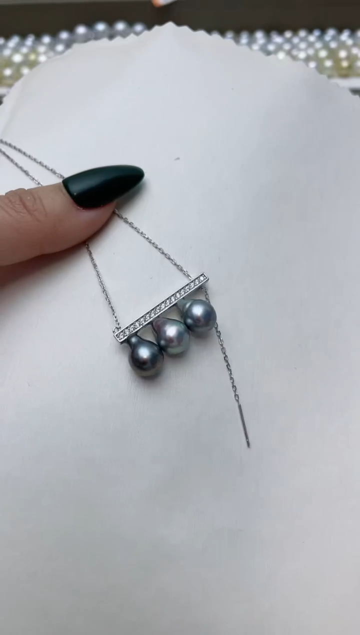 【闪购商品】海水珍珠颈饰银S925镶嵌A29