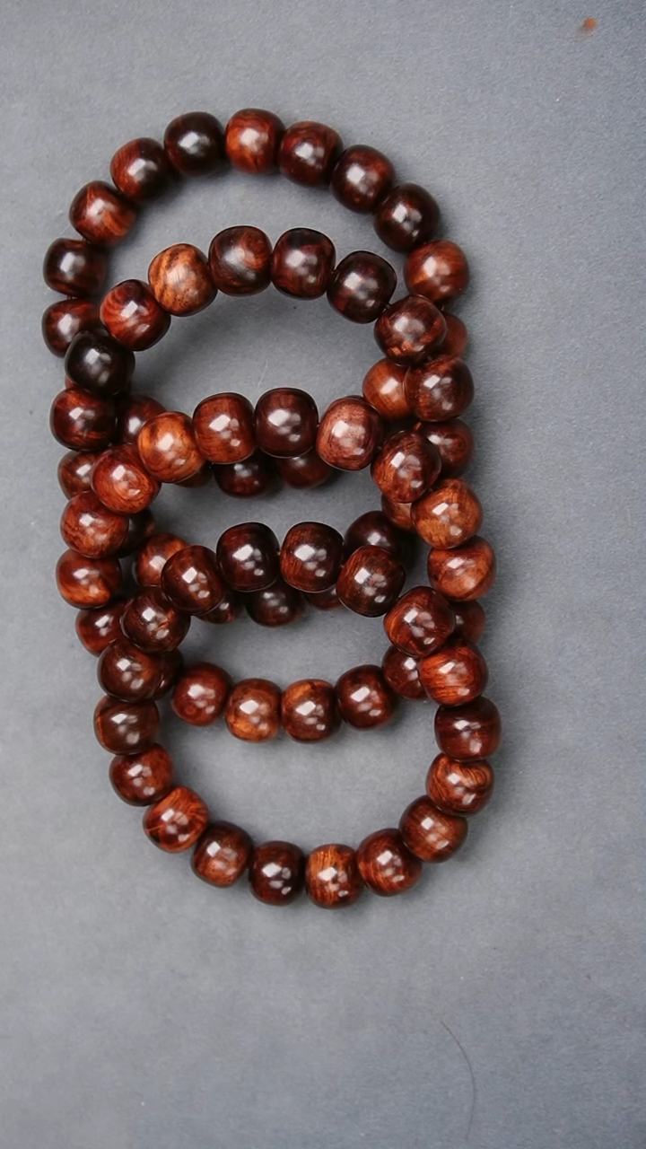 手串/手链黄花梨/降香黄檀1.2十月田水波留疤老型珠多样性发一