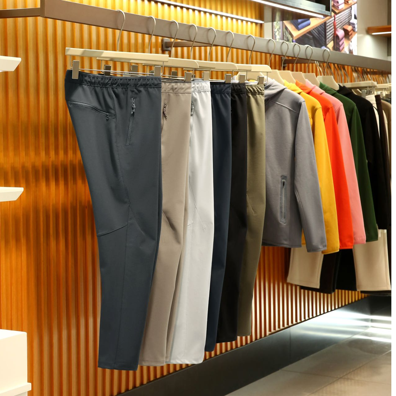 神裤！专业户外防风软壳 男士松紧腰休闲裤防泼水透气四面弹力男裤