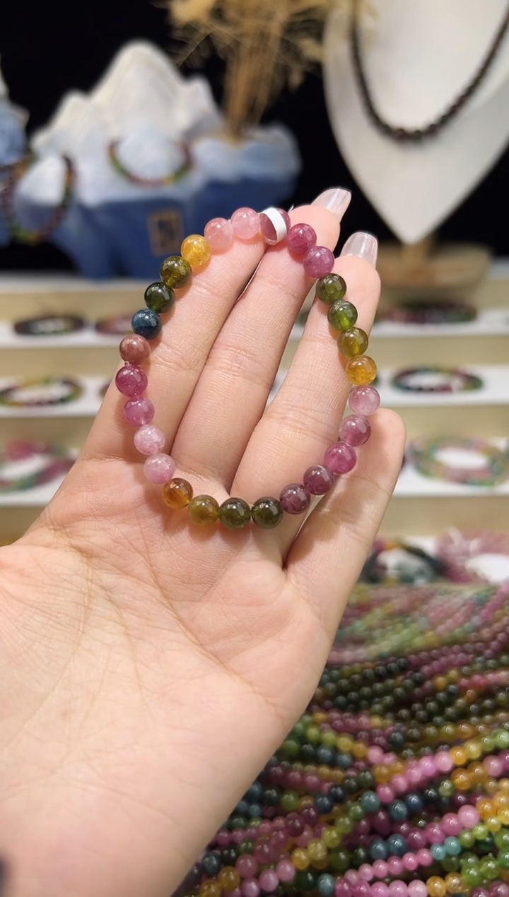 【闪购商品】碧玺/未镶嵌6mm+碧玺单圈多样性发货