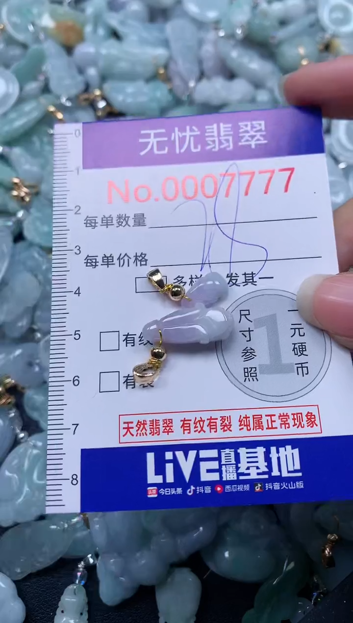 颈饰未镶嵌翡翠7777