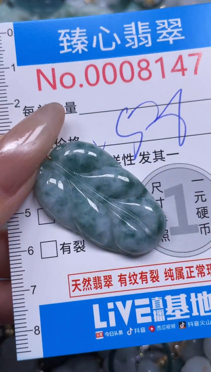 颈饰未镶嵌翡翠8147