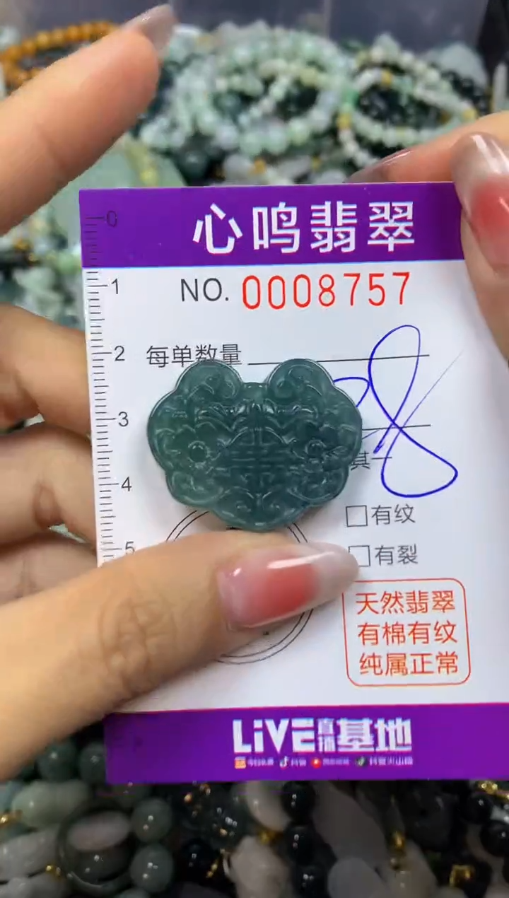 【闪购商品】翡翠颈饰未镶嵌闪购008757