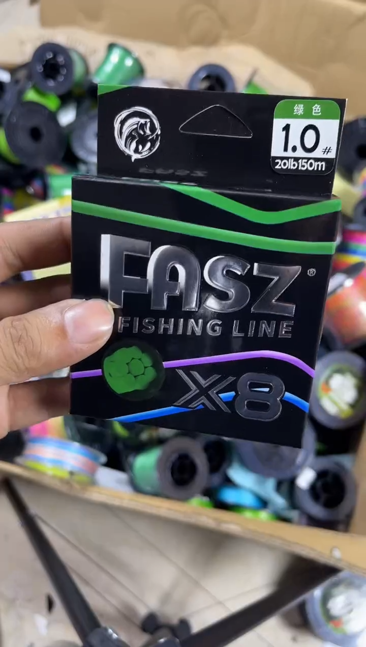 PE---1.0---X8绿色路亚线150米TW