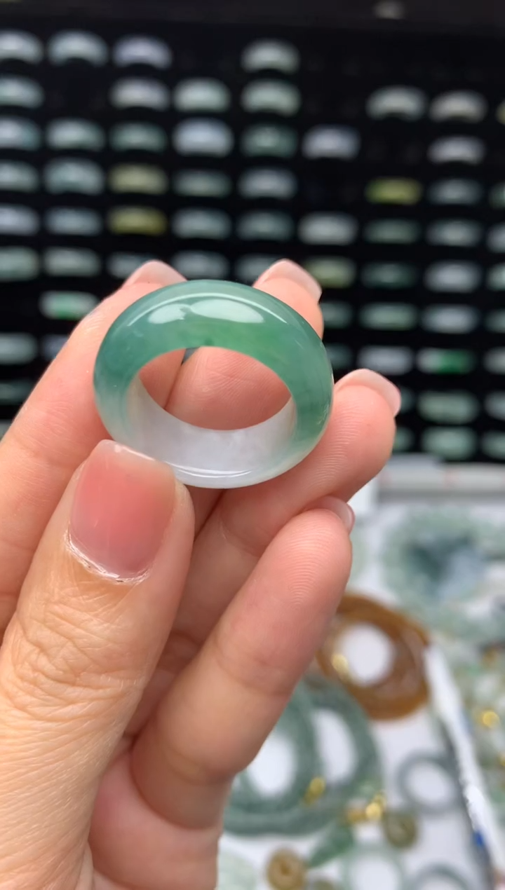未镶嵌定制翡翠610元毛货精抛拍1发一15-16#