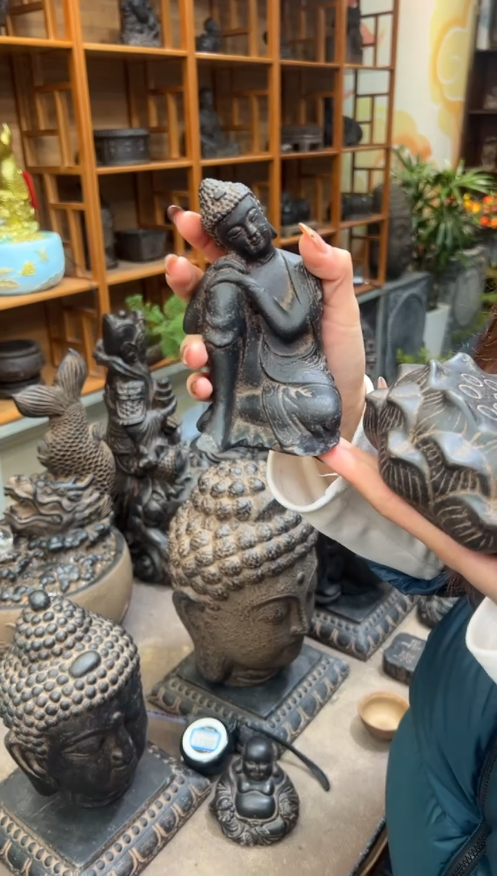 陶土【火山泥】睡佛