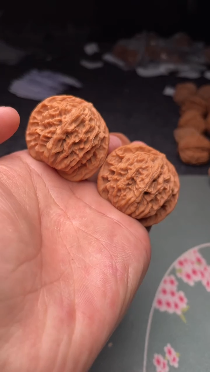 把件文玩核桃a87  盘龙纹    40尺