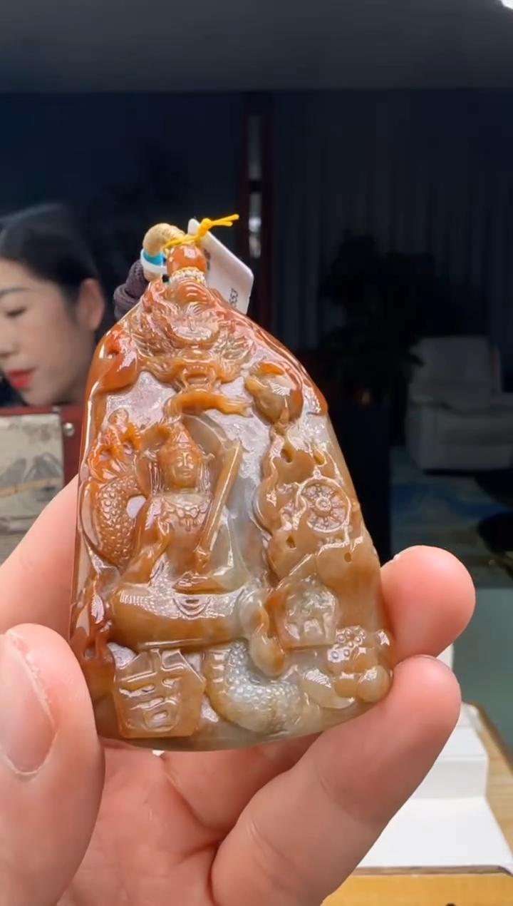 【闪购商品】翡翠吊坠(不含链)未镶嵌DY@@960Q3J15553