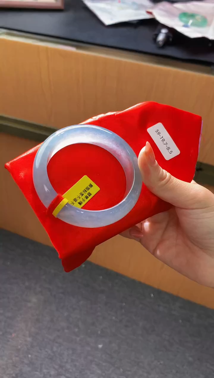 未镶嵌手镯翡翠-K810 圈口59 全款58万 定金2万