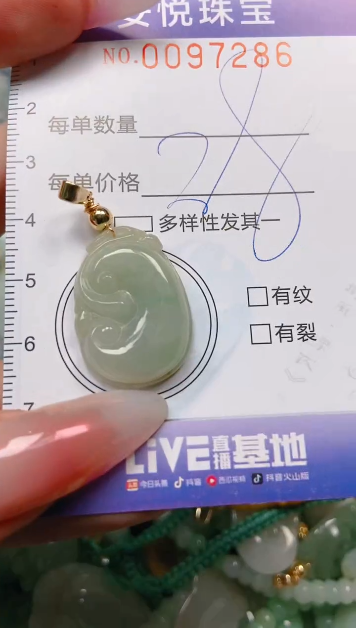 【闪购商品】翡翠颈饰未镶嵌闪购0097286