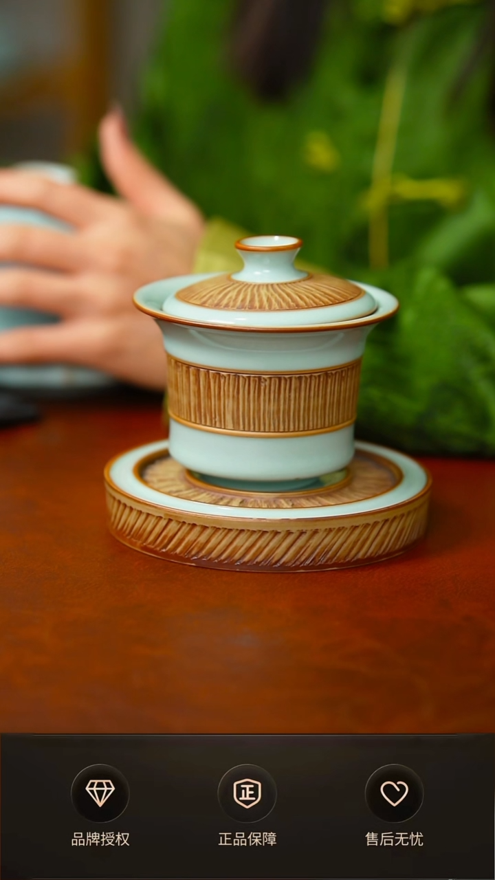 天青重工马蹄盖碗不完美