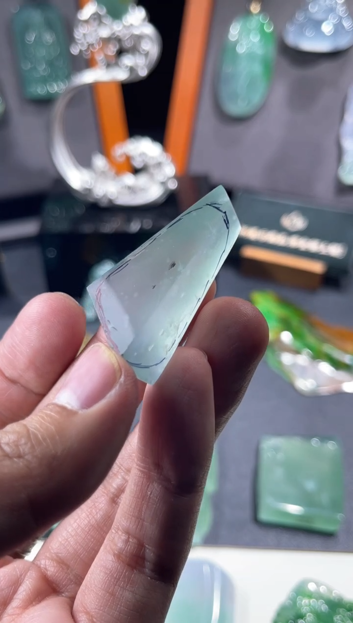 未镶嵌定制翡翠佳佳翡翠毛料定制包工包料4.8w