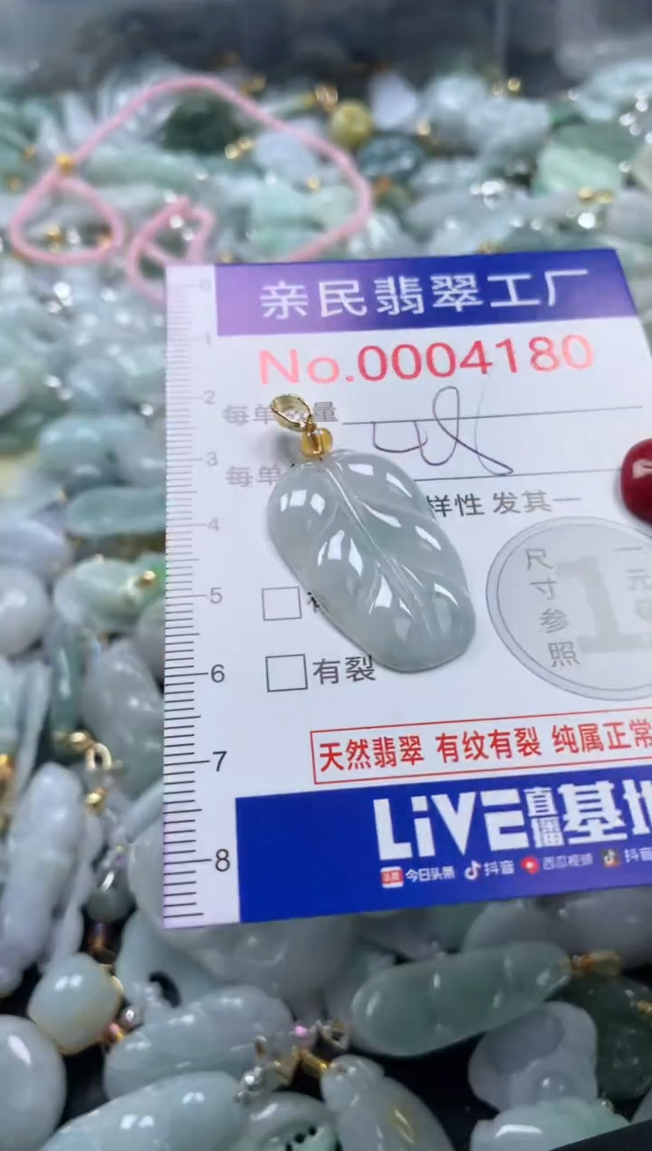 颈饰未镶嵌翡翠4180