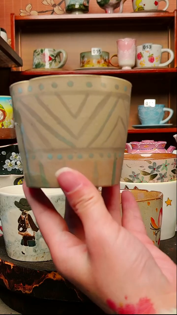 摆件陶景德镇手绘创意陶瓷有瑕