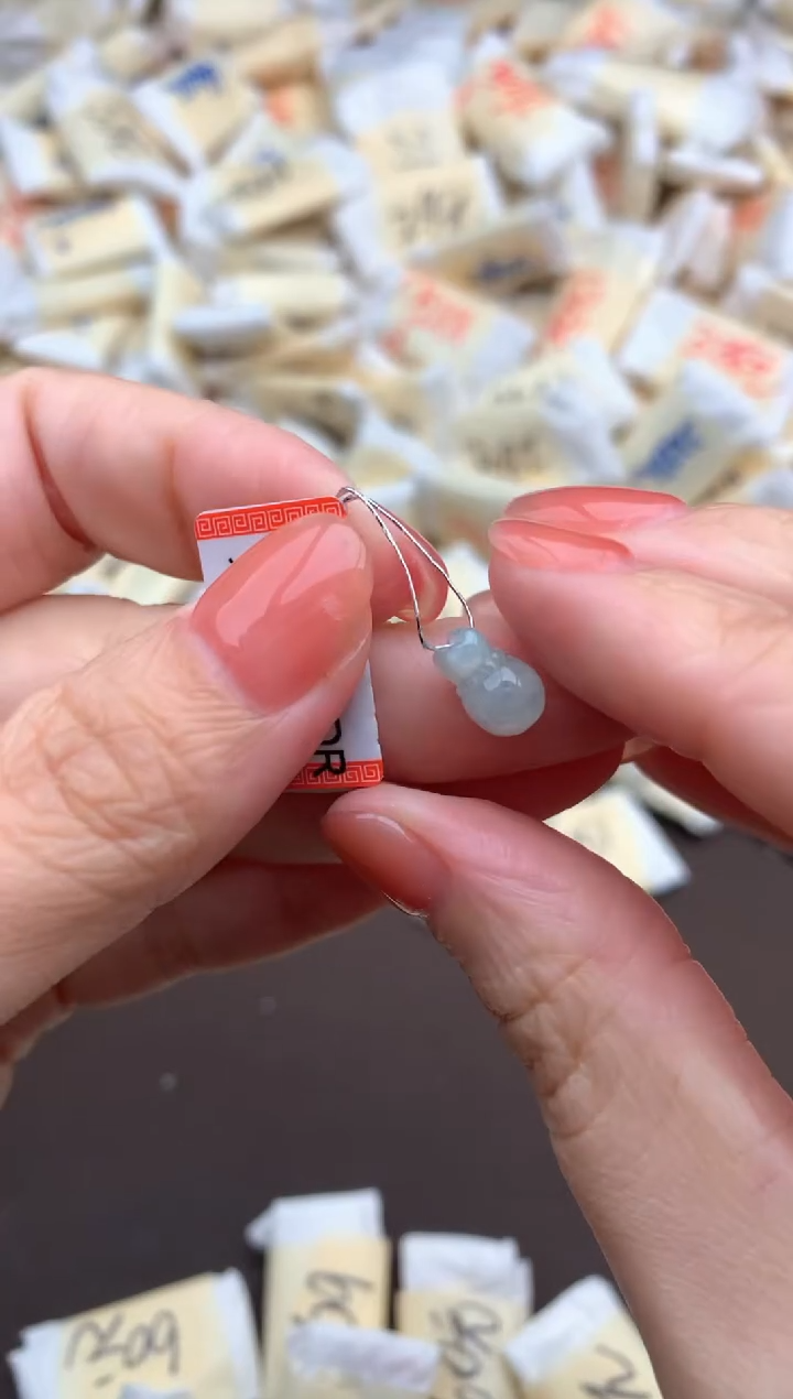 【闪购商品】翡翠挂件银S925镶嵌一17