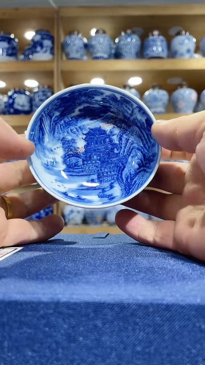 r31普洱杯薄胎满绘