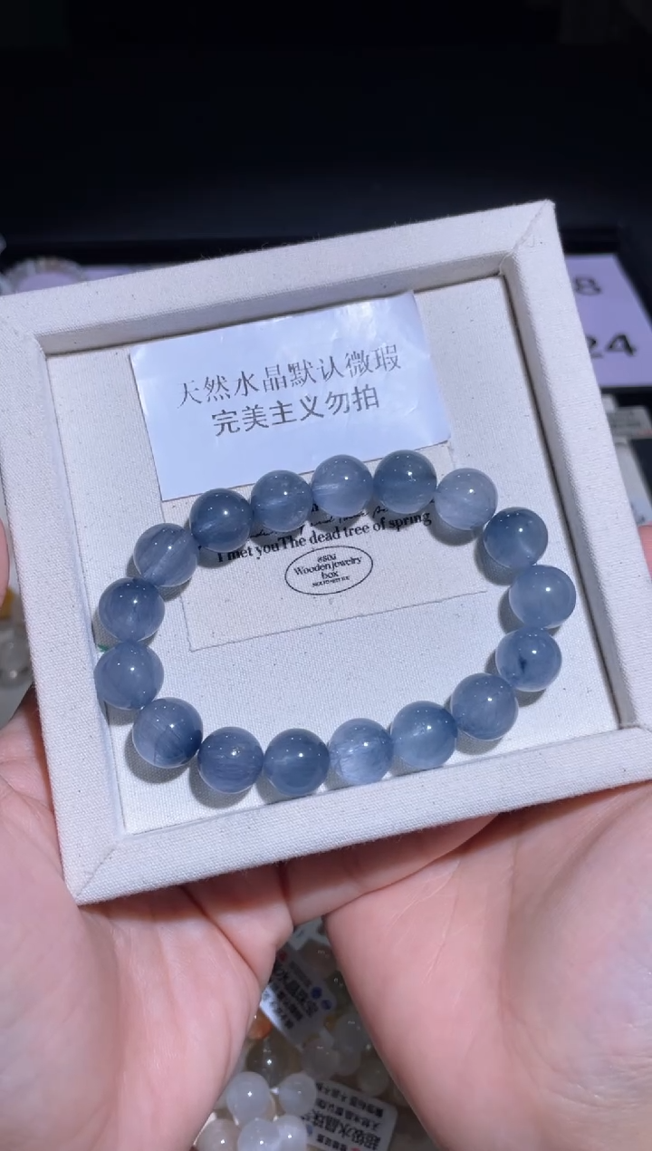 水晶手链未镶嵌?****?15 号多样性发货一AA 12+