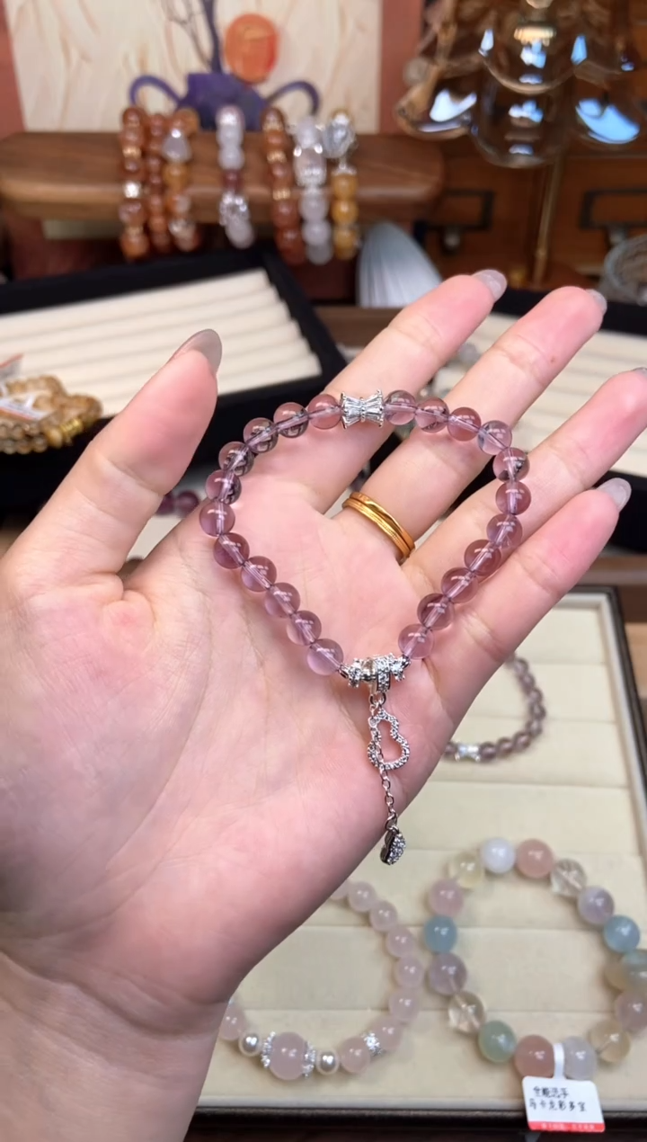 【闪购商品】水晶手链未镶嵌紫水晶