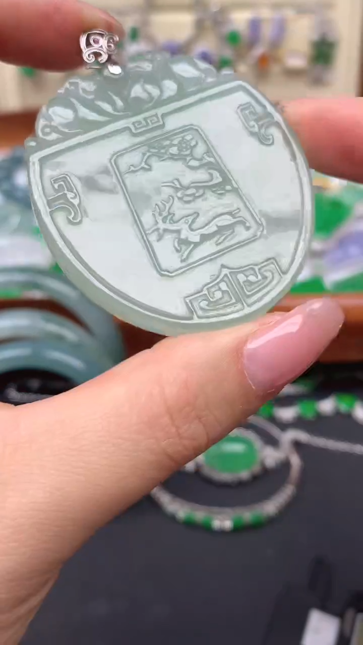 【闪购商品】翡翠颈饰未镶嵌181-天然翡翠