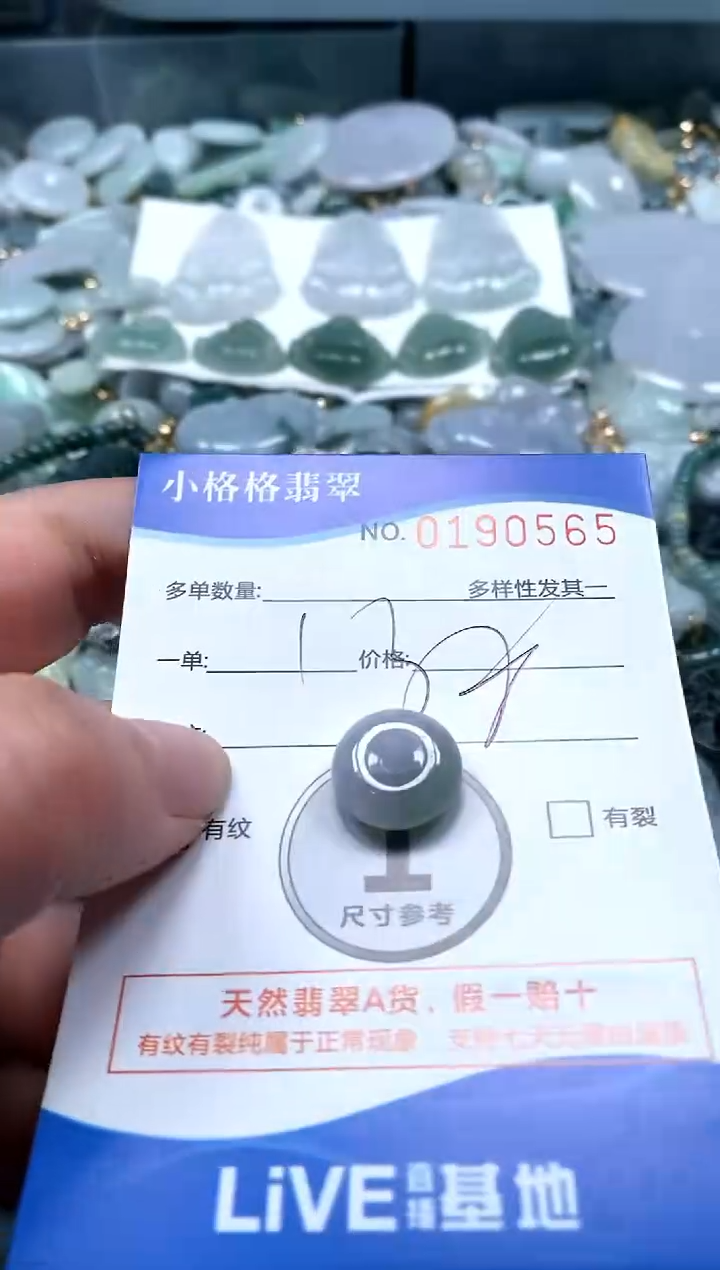 【闪购商品】翡翠颈饰未镶嵌闪购商品0190565