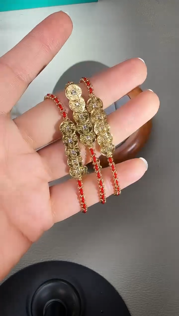 主播定制链接红绳子手链