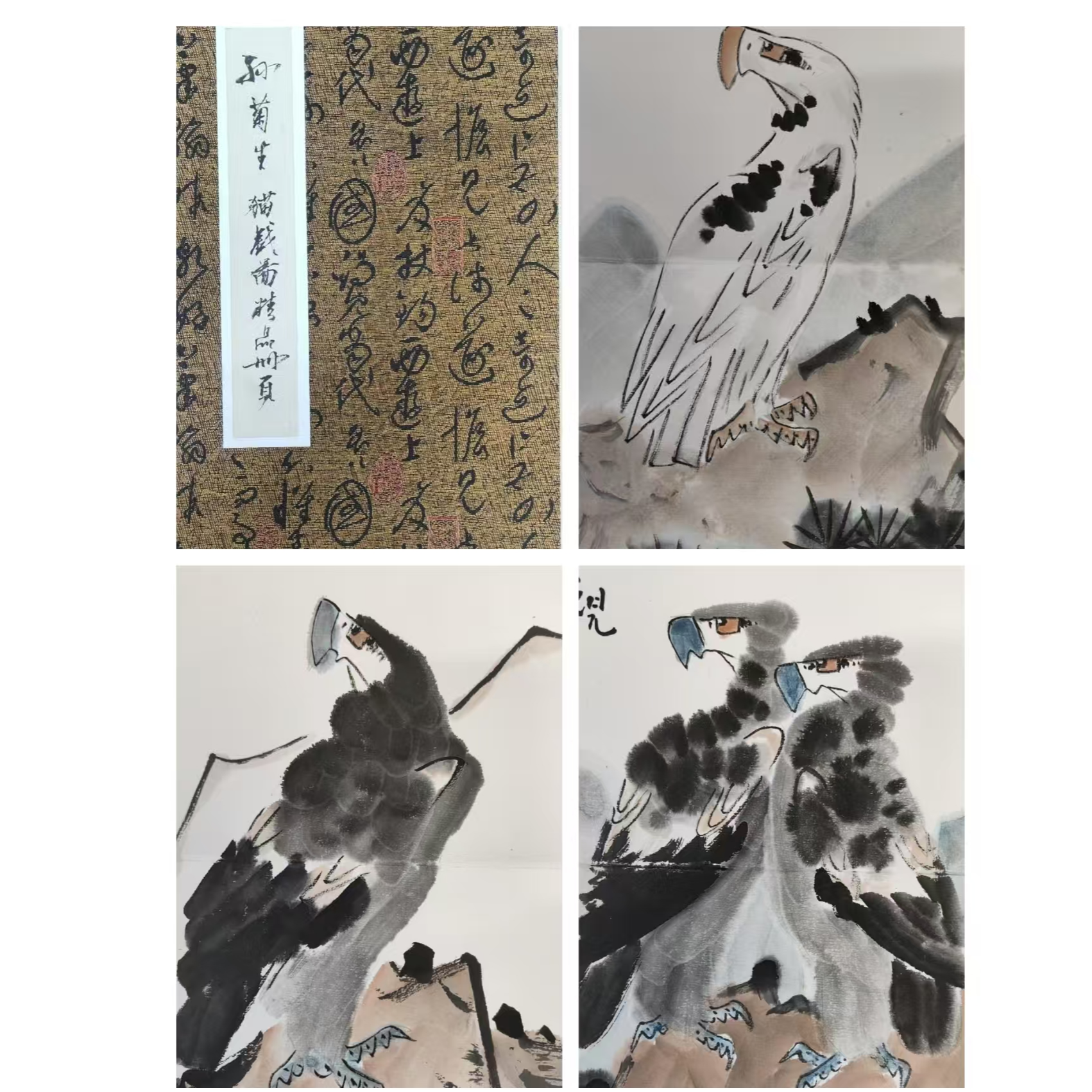 苦禅款花鸟册页260/26