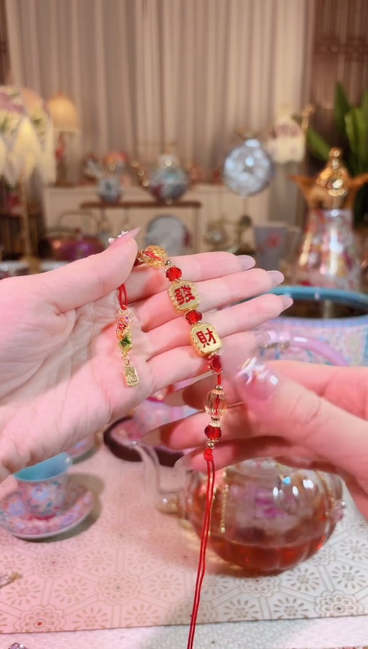 【闪购商品】瓷发财 壶绳 提溜