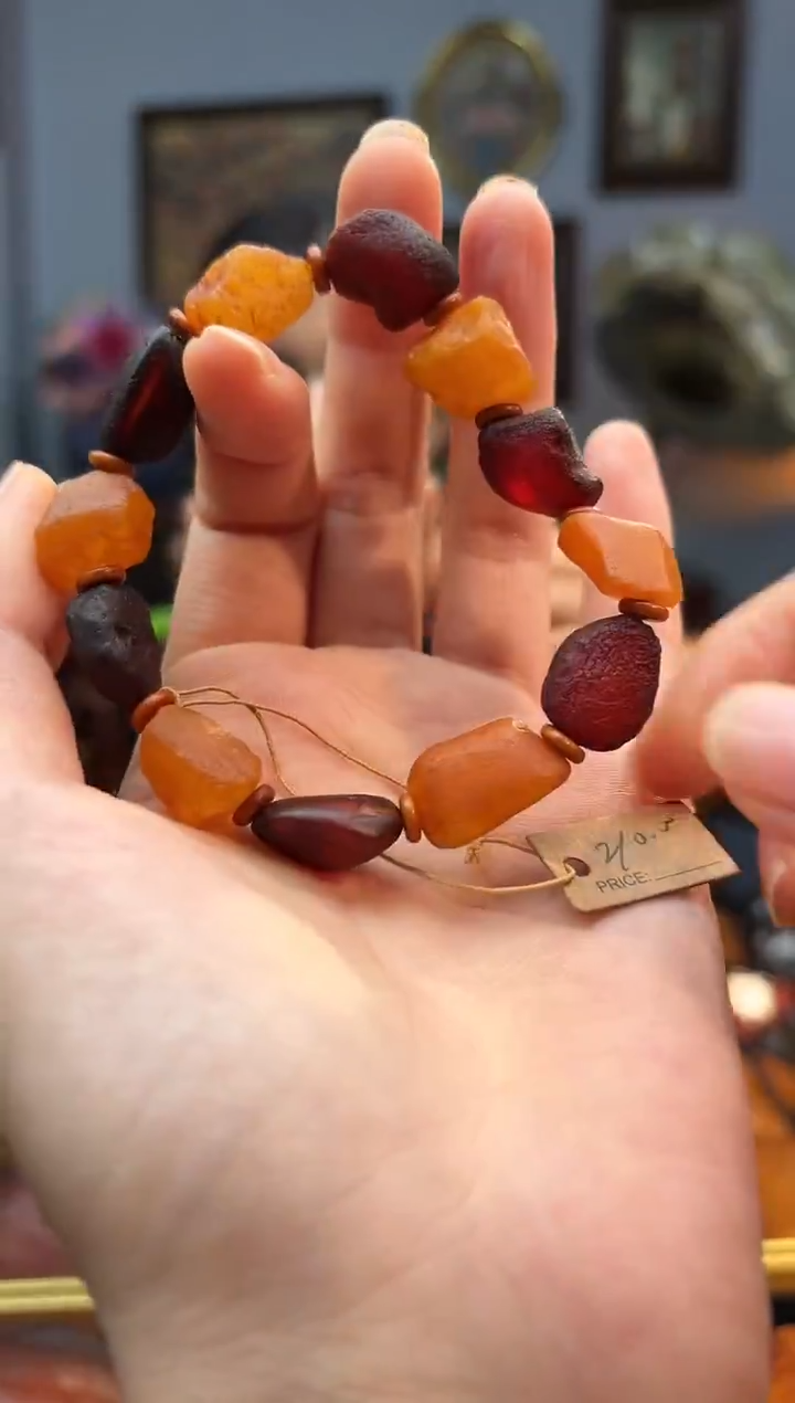 手串琥珀未镶嵌手串