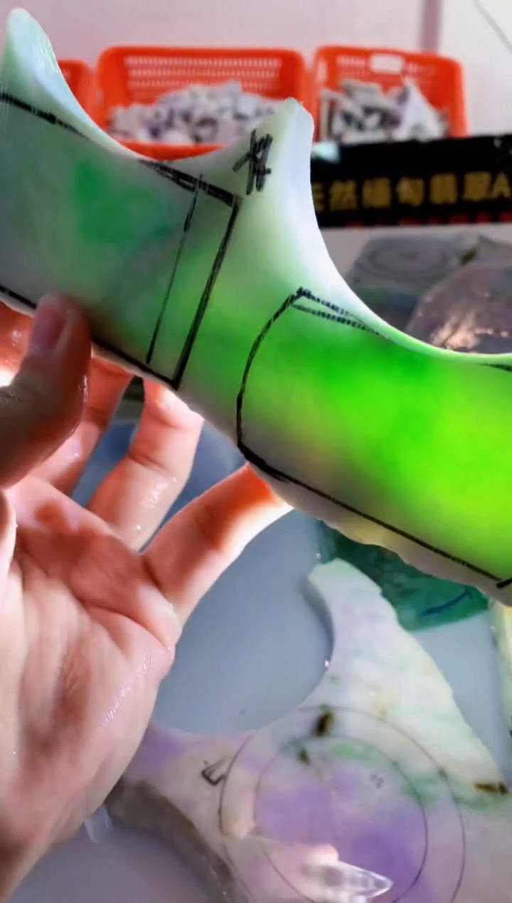 颈饰未镶嵌翡翠翡翠缅甸A货翡翠638