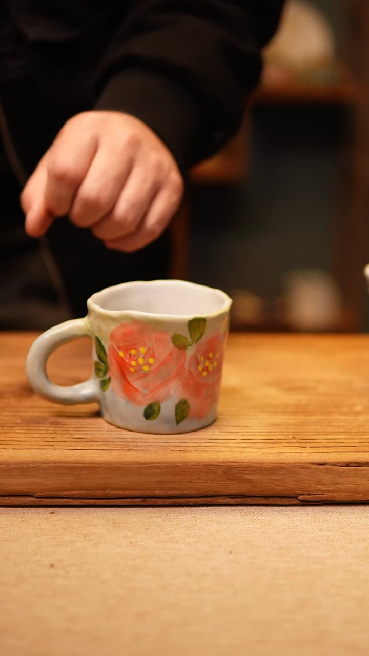 【闪购商品】@@陶园瓷舍@@纯手工手绘@高温釉下彩