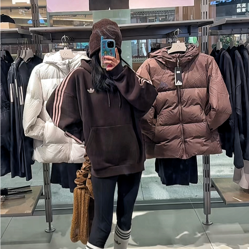 adidas阿迪达斯三叶草休闲时尚百搭运动经典连帽卫衣 KG3901 