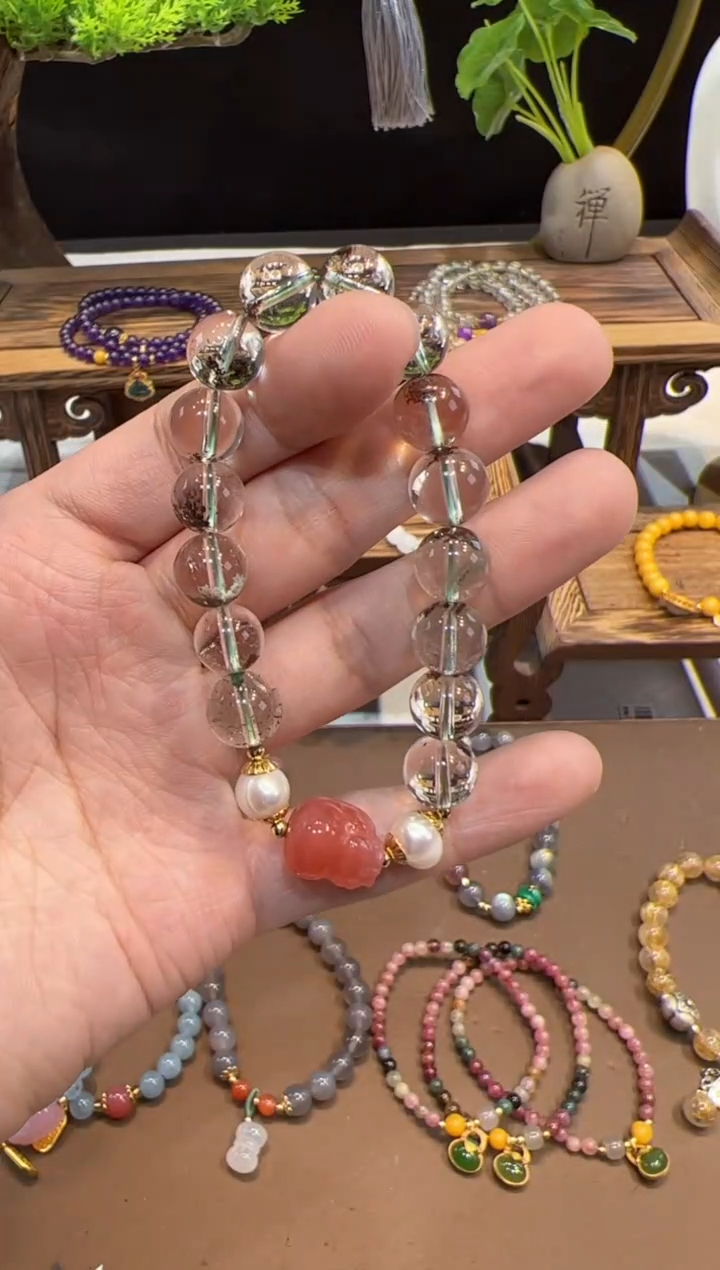 【闪购商品】水晶手绳未镶嵌手饰@@