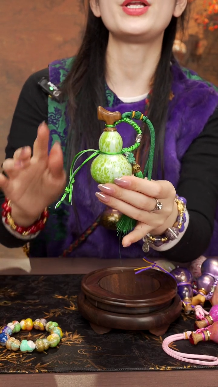 525--大漆开口小葫芦----88