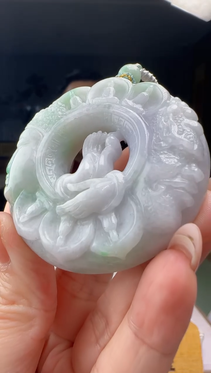 【闪购商品】翡翠吊坠(不含链)未镶嵌YJ@@60B7J12473