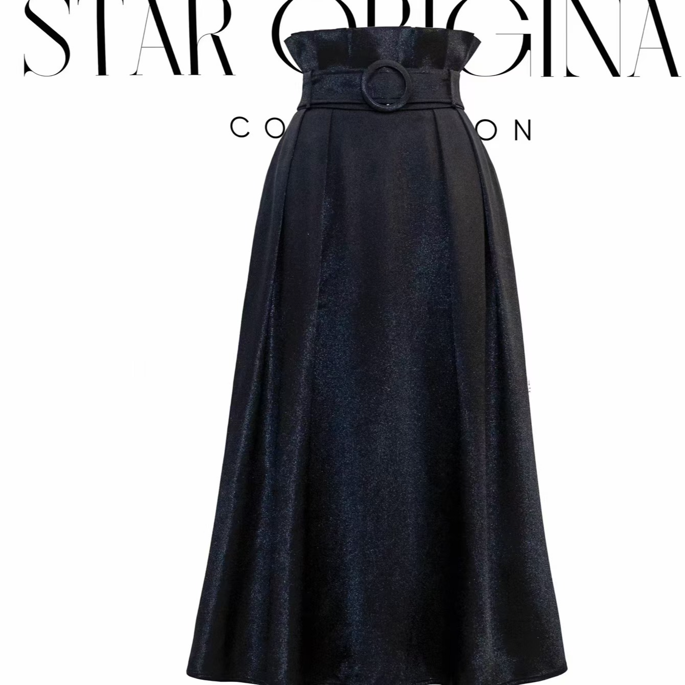 639#设计师款高贵宴会名媛半身裙