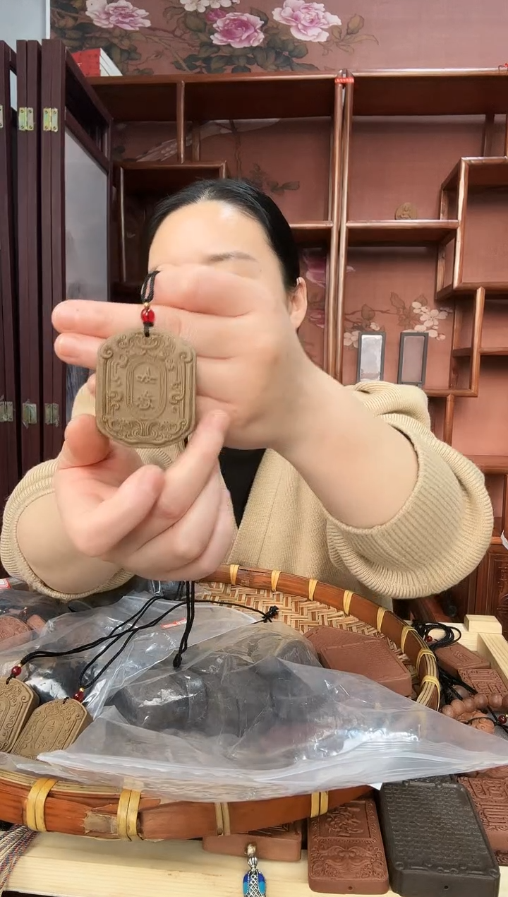 【闪购商品】泥塑避疫吉祥如意牌