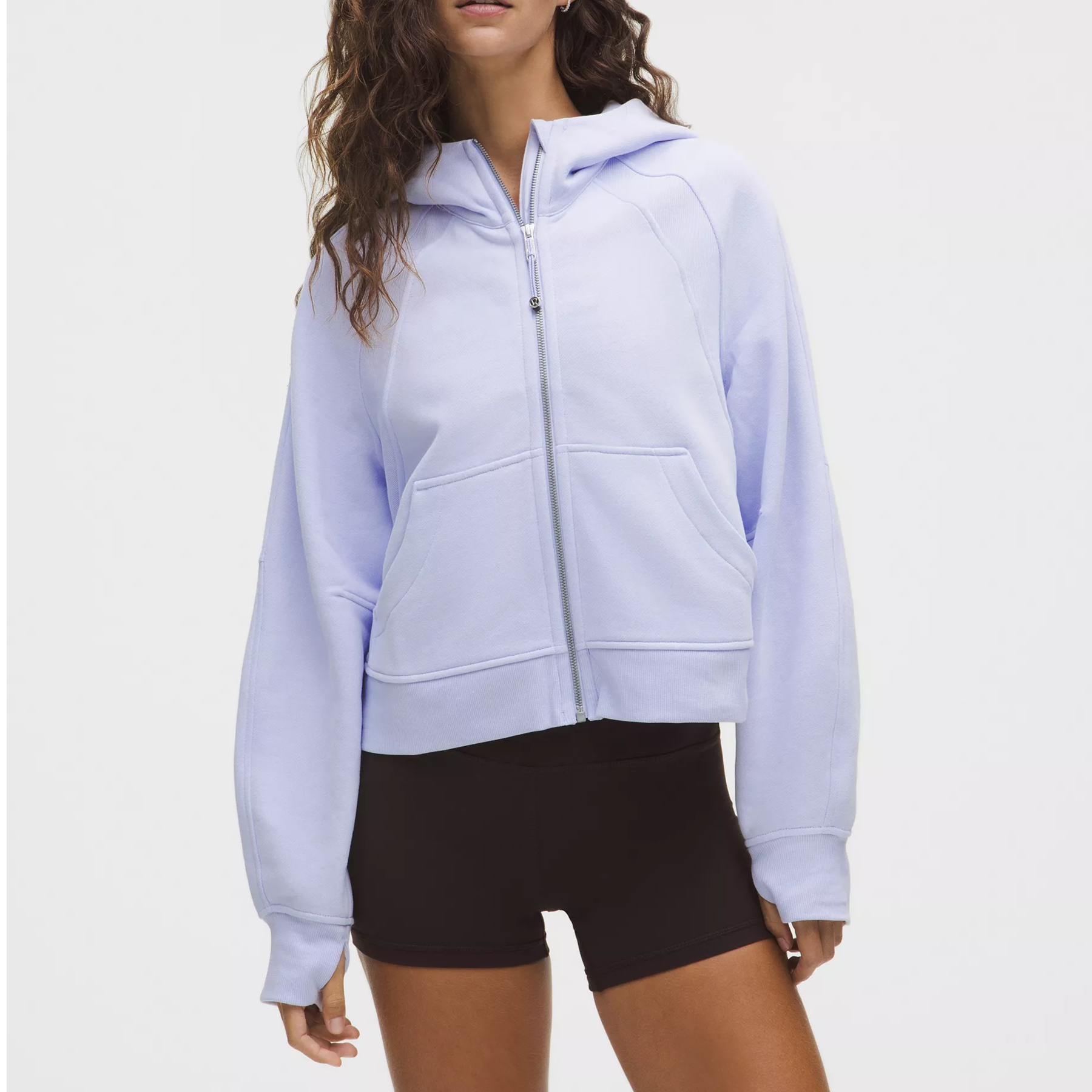 lululemon/露露乐蒙Scuba宽松全拉链连帽长袖休闲女款外套