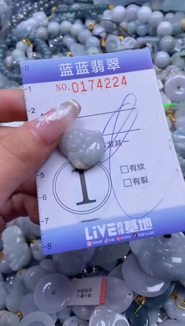 【闪购商品】翡翠颈饰未镶嵌闪购0174224